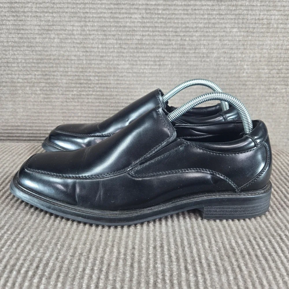 Dockers Mens 8M Black‎ Slip Resistant Bicycle Toe Loafers 90-36974